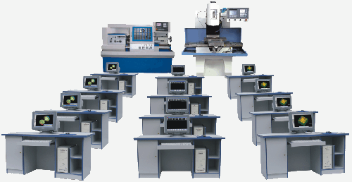 LG-2200型 機電一體化數(shù)控編程實驗室設備（教學生產(chǎn)兩用型）